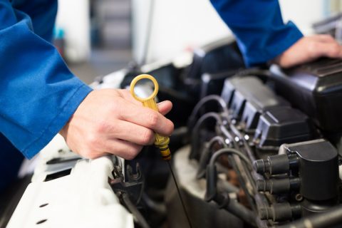 Engine oil and filter change
